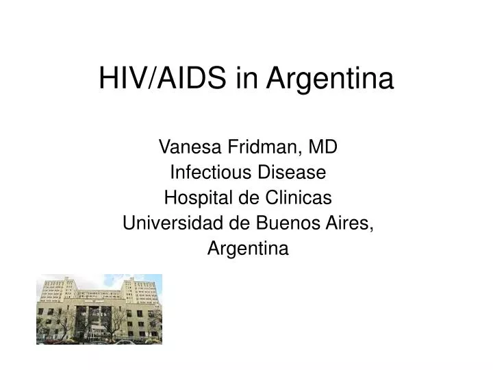 hiv aids in argentina