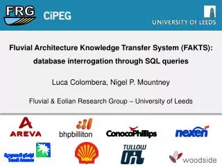 Fluvial Architecture Knowledge Transfer System (FAKTS): database interrogation through SQL queries