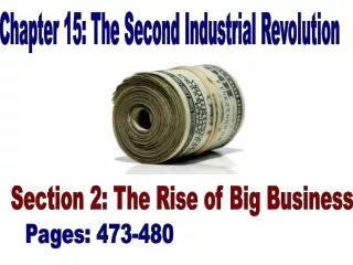 Chapter 15: The Second Industrial Revolution