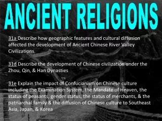 ANCIENT RELIGIONS