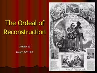 The Ordeal of Reconstruction Chapter 22 ( pages 479-499)