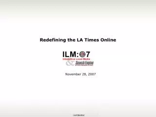 Redefining the LA Times Online