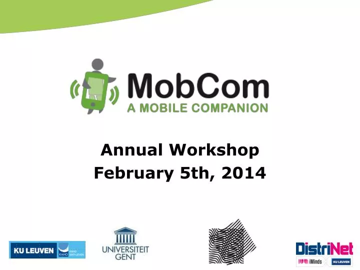 annual workshop february 5th 2014