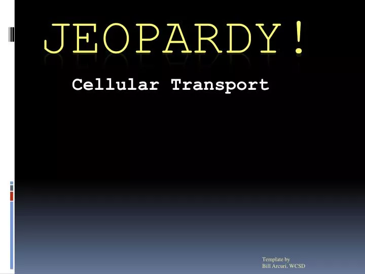 cellular transport