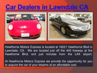Used Cars Lawndale Ca