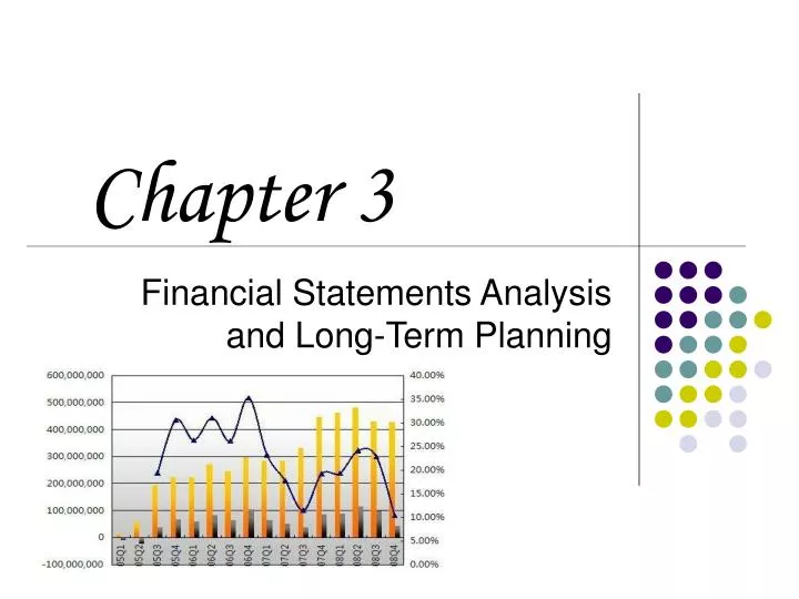 financial statements analysis and long term planning