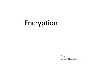 encryption