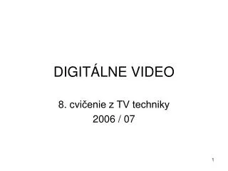 digit lne video