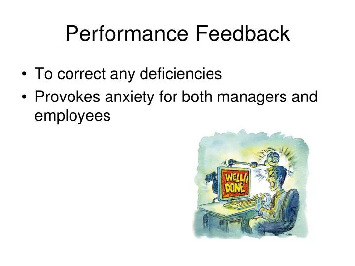 performance feedback