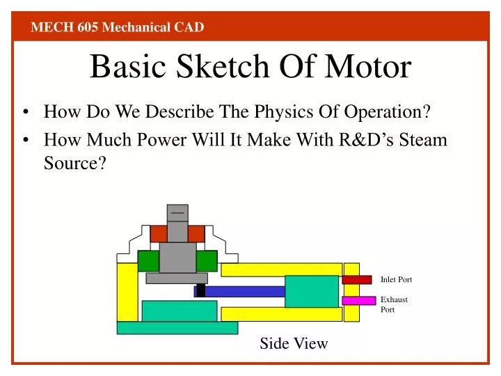 basic sketch of motor