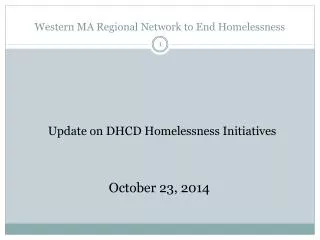 Western MA Regional Network to End Homelessness