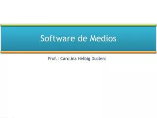 software de medios