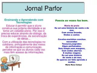jornal parfor