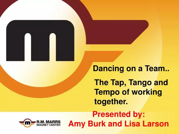 the tap tango and tempo of working together