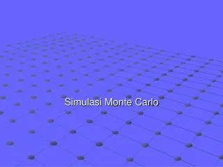 simulasi monte carlo