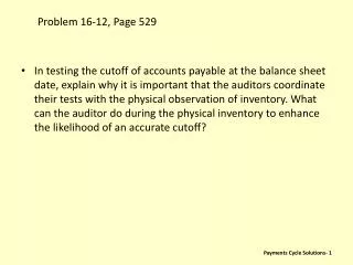 Problem 16-12, Page 529