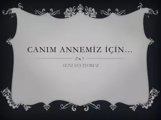 canim annem z n