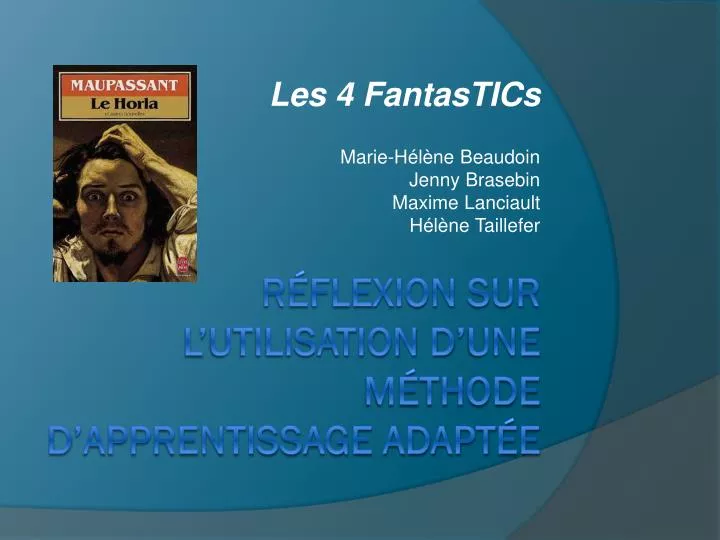 les 4 fantastics marie h l ne beaudoin jenny brasebin maxime lanciault h l ne taillefer