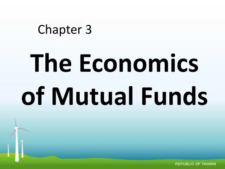 the economics of mutual funds