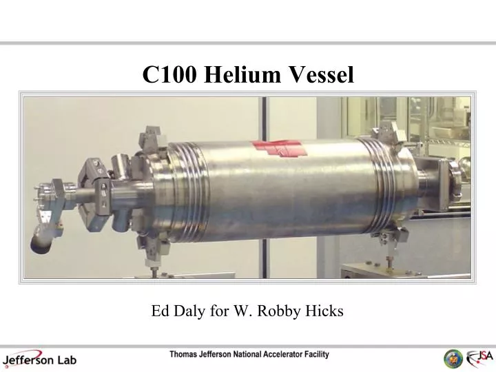 c100 helium vessel