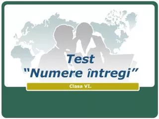 test numere ntregi