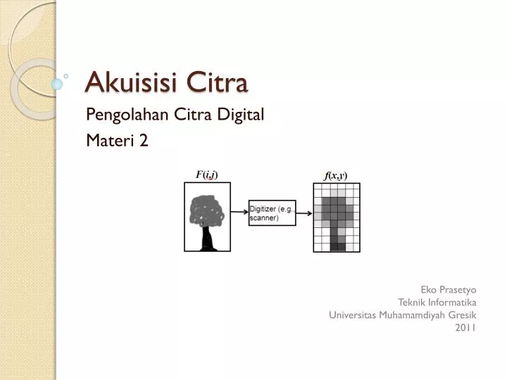 akuisisi citra