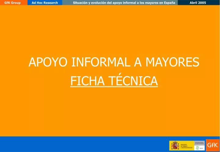 apoyo informal a mayores ficha t cnica