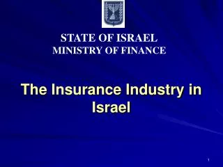 The Insurance Industry in Israel