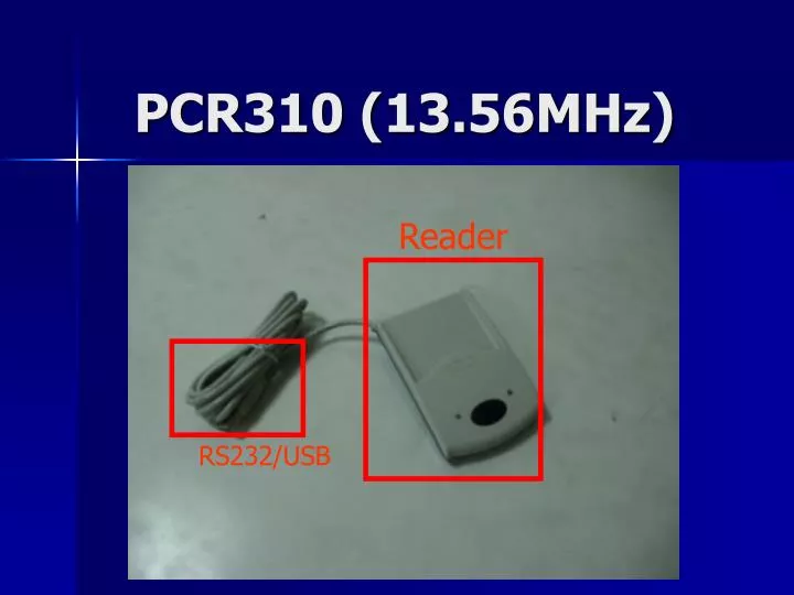 pcr310 13 56mhz