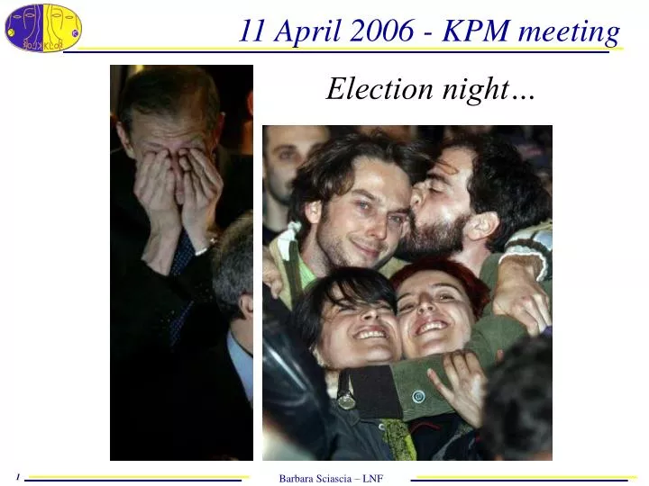 11 april 2006 kpm meeting