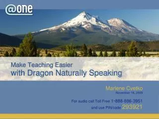 Make Teaching Easier with Dragon Naturally Speaking