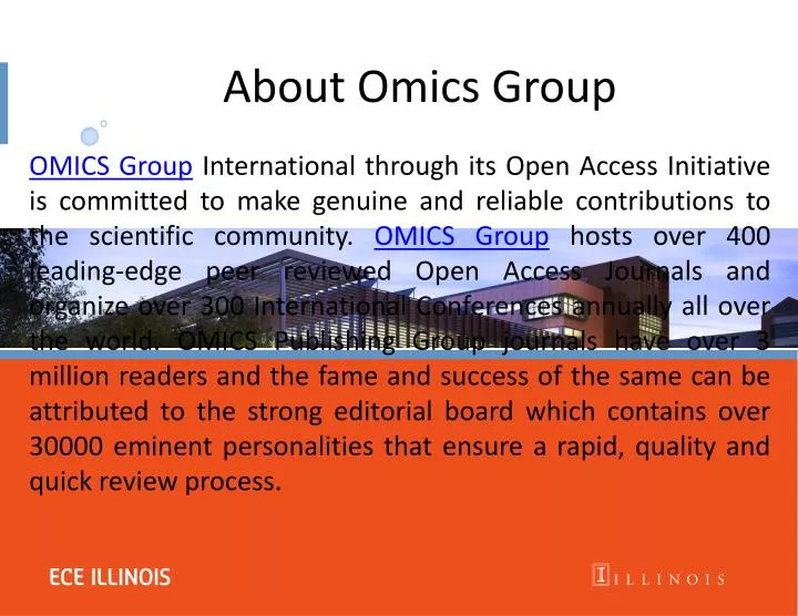 about omics group