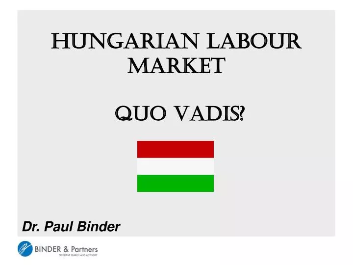hungarian labour market quo vadis