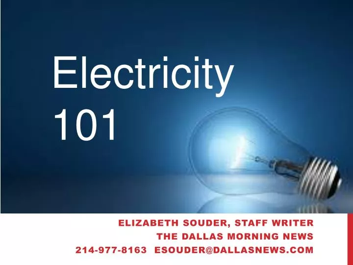 electricity 101