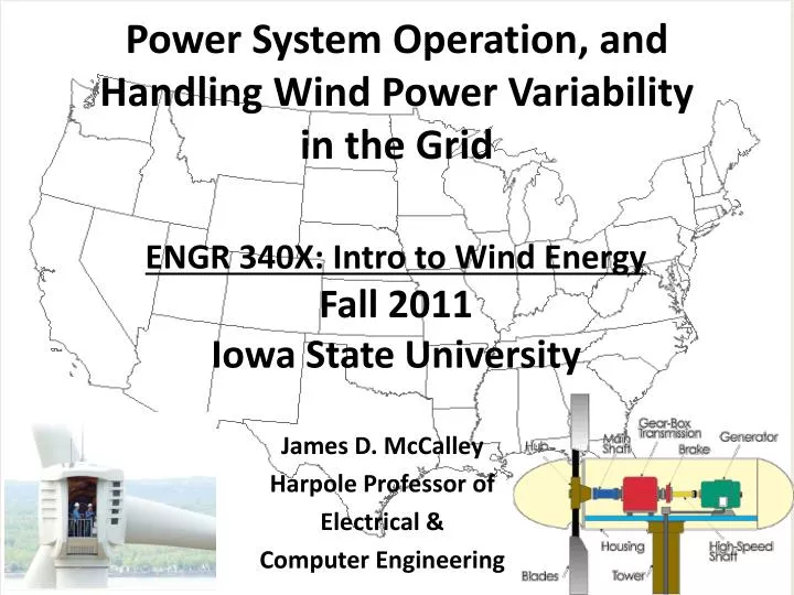engr 340x intro to wind energy fall 2011 iowa state university