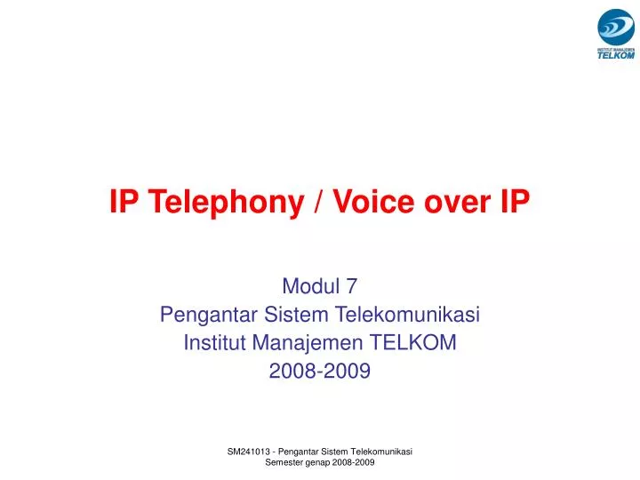 ip telephony voice over ip