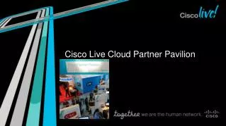 Cisco Live Cloud Partner Pavilion