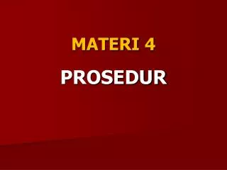 materi 4