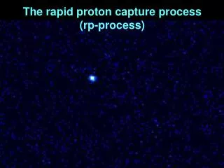 The rapid proton capture process (rp-process)