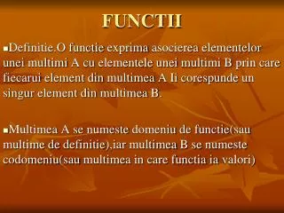 functii
