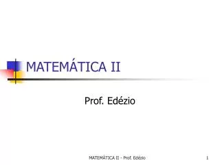 matem tica ii