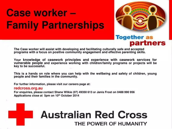 case worker family partnerships