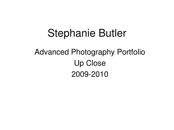 stephanie butler