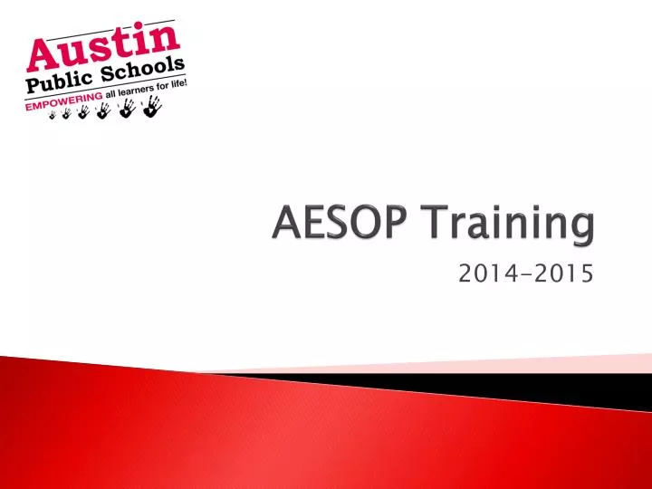 aesop training