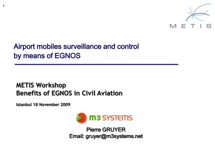 airport mobiles surveillance and control by means of egnos