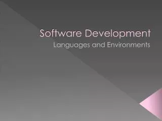 Software Development