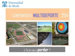 campamento multideporte 2014