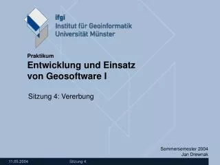 sitzung 4 vererbung