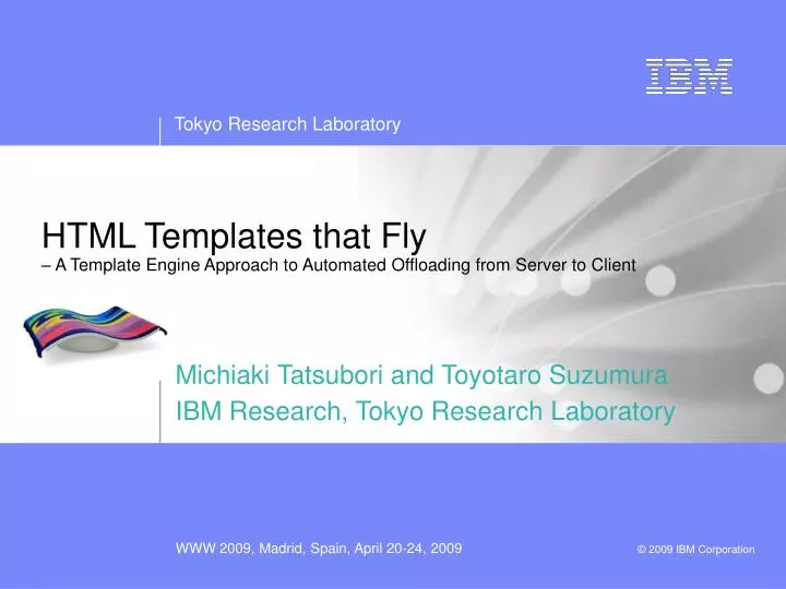 html templates that fly a template engine approach to automated offloading from server to client