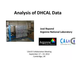 Analysis of DHCAL Data